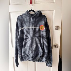 Santa Cruz Tie dye hoody